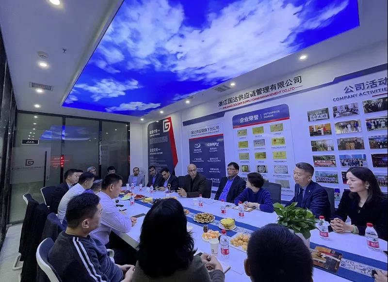 巴基斯坦駐北京大使和駐上?？傤I(lǐng)事與參與易巴通面對(duì)面座談會(huì)